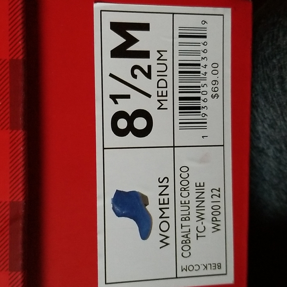 True Craft Women's Cobalt Blue Croco TC-Winnie. Brand new. Never worn. - Picture 6 of 11